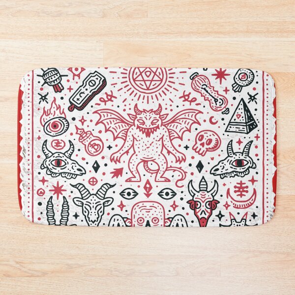Item preview, Mystical Occult Devil Symbolism Aesthetic Design designed and sold by Romgora.
