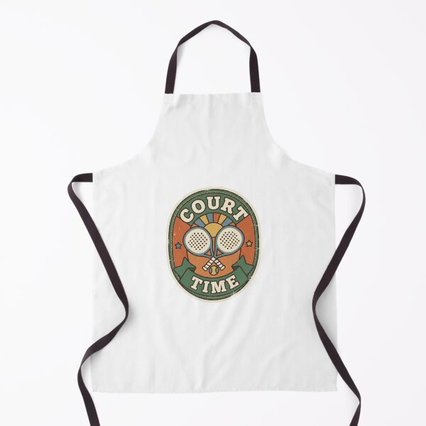 Item preview, Court Time Vintage Padel Badge designed and sold by GoofyShopp.