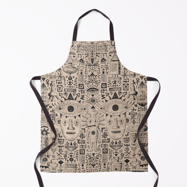 Item preview, Visionary Mystical Creature Tribal Pattern Art designed and sold by Romgora.