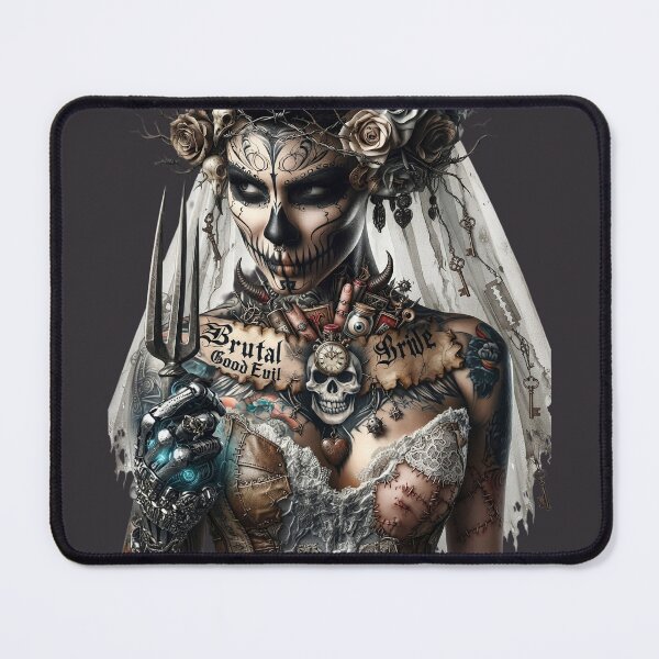 Item preview, Brutal Bride Steel Pitchfork Corset designed and sold by Voodoo Store Paranormal Collections.