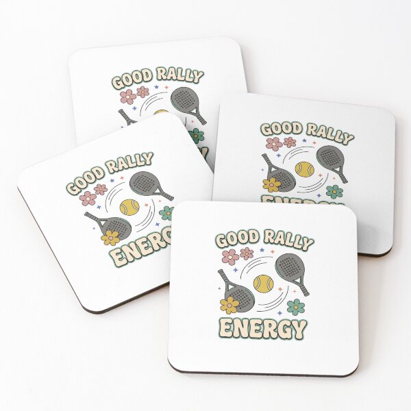 Item preview, Good Rally Energy Colorful Padel designed and sold by GoofyShopp.