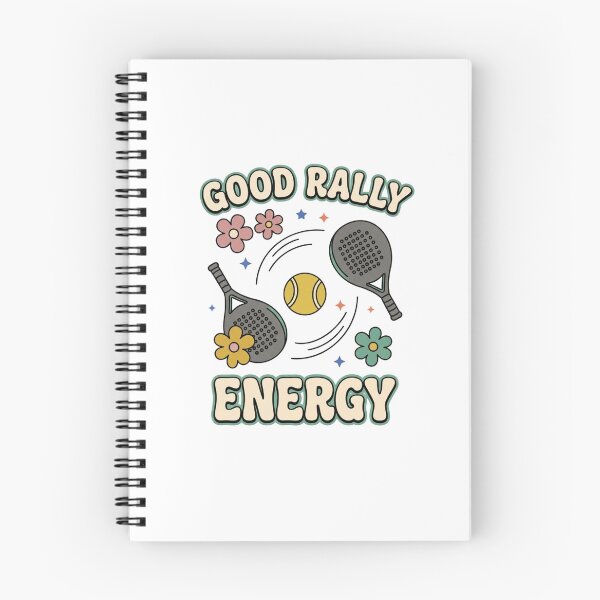 Aperçu de l'œuvre Good Rally Energy Padel coloré créée et vendue par GoofyShopp.