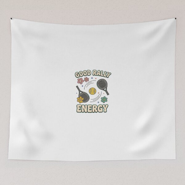 Item preview, Good Rally Energy Colorful Padel designed and sold by GoofyShopp.