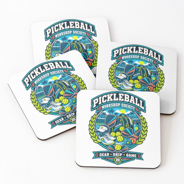Item preview, Pickleball Workshop Society Gear Grip Game designed and sold by Rhubarb Bridge Merch.