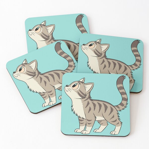 Item preview, Cute American Bobtail Cat Tabby Illustration designed and sold by Mousy17.