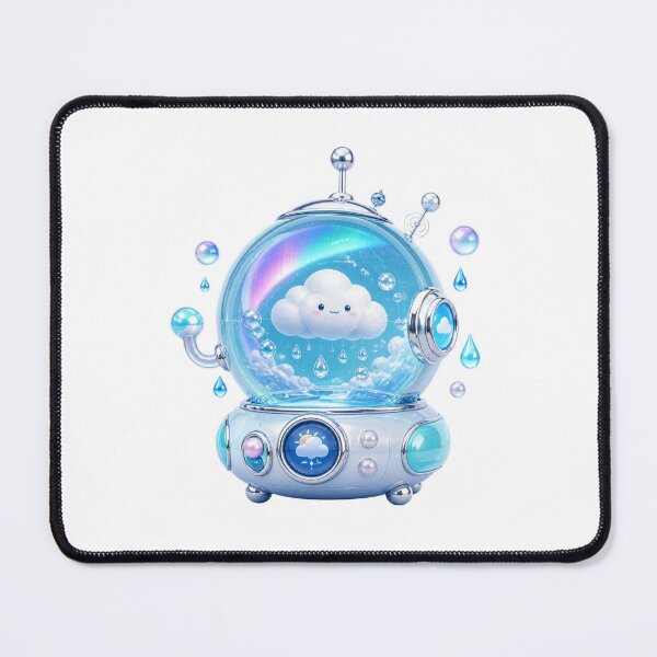 Item preview, Frutiger Aero Cloud Weather Orb Cute Y2K Tech designed and sold by MeanPanduh.