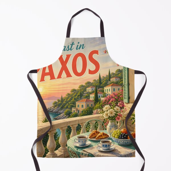 Item preview, Paxos Greece at Breakfast - Scenic Travel Destinations designed and sold by LSVart.