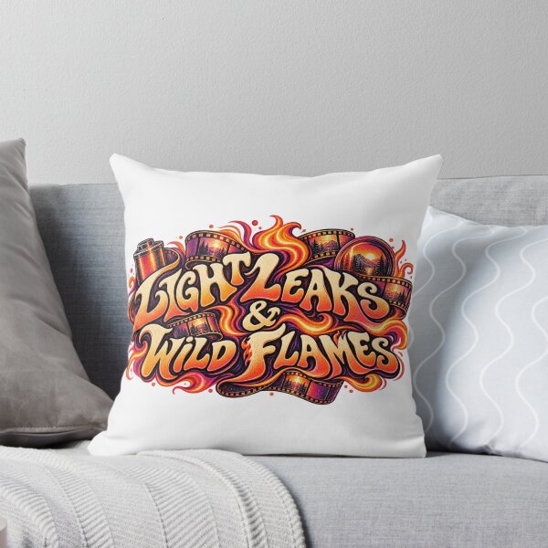 Item preview, Light Leaks and Wild Flames – Analog Film Retro Art designed and sold by Golden Era Studio.
