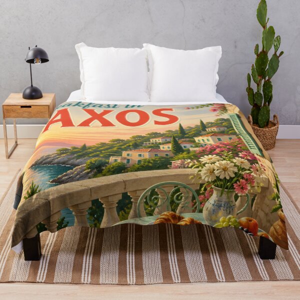 Item preview, Paxos Greece at Breakfast - Scenic Travel Destinations designed and sold by LSVart.