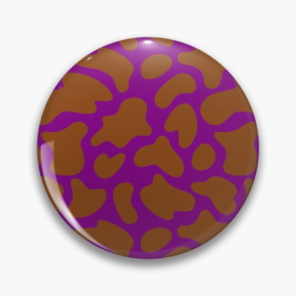Item preview, Modern Graphic Cow Print Pattern | Purple & Brown designed and sold by Frohyou.