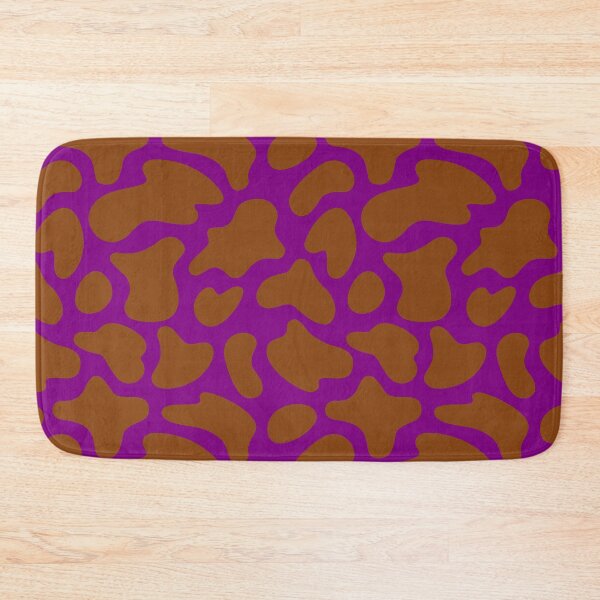 Item preview, Modern Graphic Cow Print Pattern | Purple & Brown designed and sold by Frohyou.