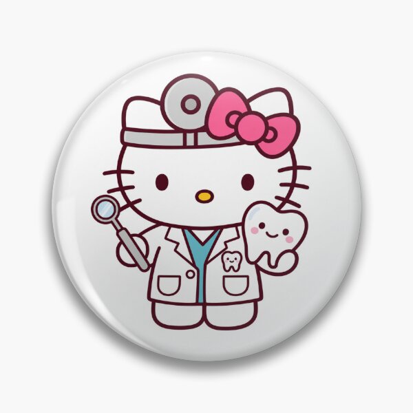 Item preview, Dentist Kitty designed and sold by DecalRush.