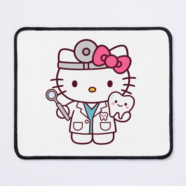 Item preview, Dentist Kitty designed and sold by DecalRush.