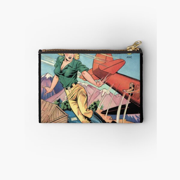 Item preview, Flyin Jenny Aviatrix Pin Up Comic Cover designed and sold by veeebles.