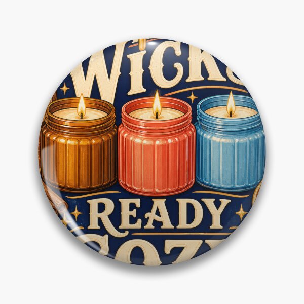 Item preview, Wicks Ready Cozy Steady Candle Maker Art designed and sold by CheerfulNest.