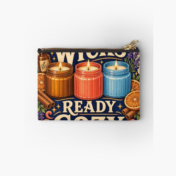 Item preview, Wicks Ready Cozy Steady Candle Maker Art designed and sold by CheerfulNest.