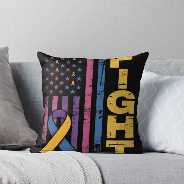 Item preview, Fight Bladder Cancer Awareness Ribbon American Fla designed and sold by NinaQueenBee.