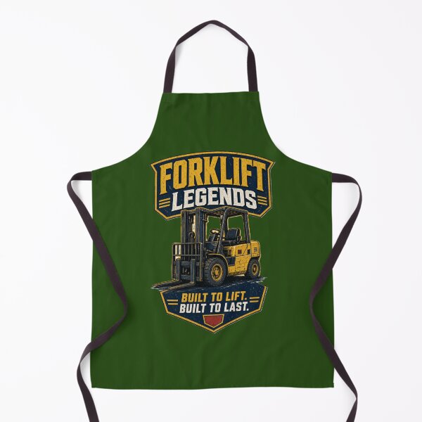 Item preview, Forklift Legends Vintage Warehouse Design designed and sold by RetroNibylander.