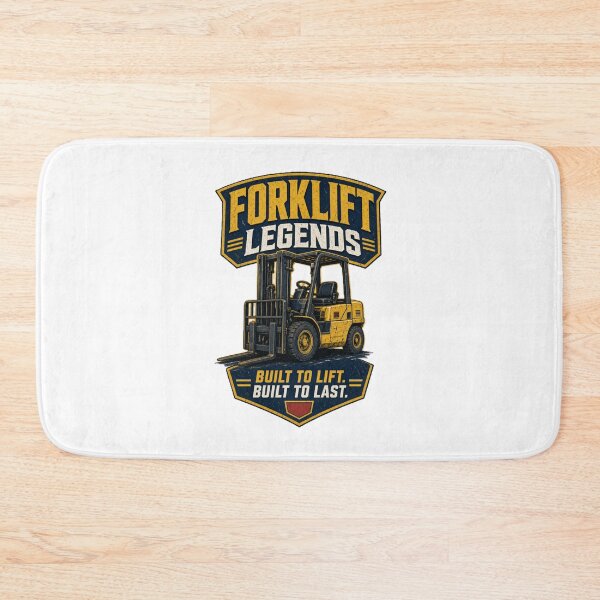Item preview, Forklift Legends Vintage Warehouse Design designed and sold by RetroNibylander.