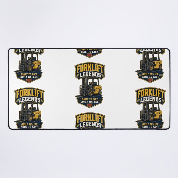 Item preview, Forklift Legends Vintage Warehouse Design designed and sold by RetroNibylander.