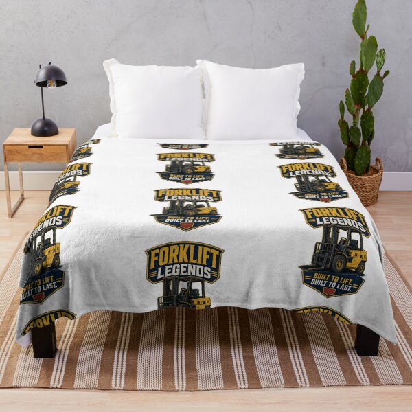 Item preview, Forklift Legends Vintage Warehouse Design designed and sold by RetroNibylander.