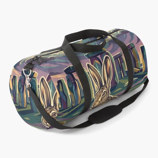 Item preview, Vintage Stonehenge Hare Travel Art designed and sold by ZUMERI.
