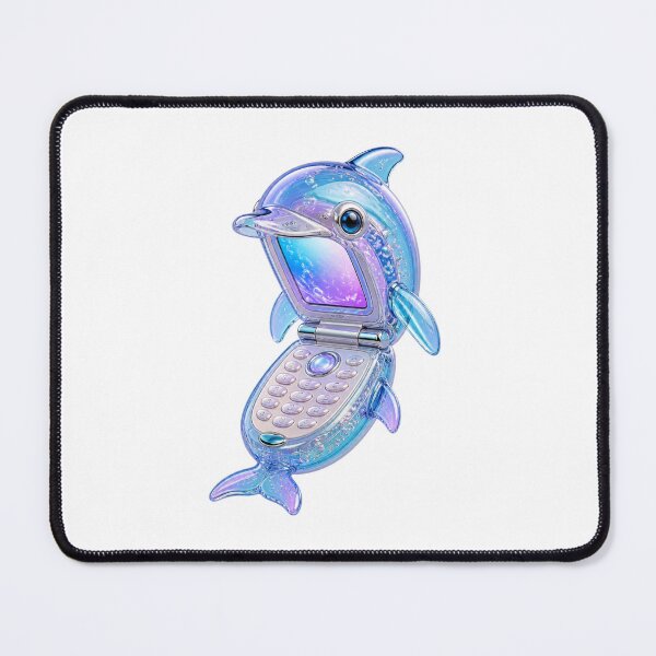 Item preview, Frutiger Aero Dolphin Flip Phone Y2K Aqua Tech designed and sold by MeanPanduh.