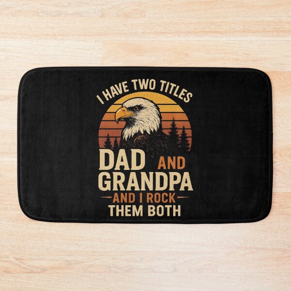 Item preview, I Have Two Titles Dad And Grandpa And I Rock Them Both Eagle Sunset Proud Grandpa Vintage designed and sold by Photo-Sphere101.