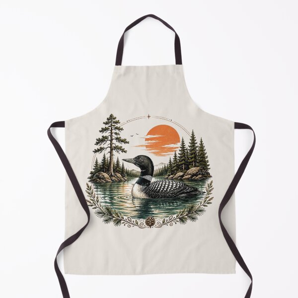 Item preview, Leave Me A Loon, Funny Bird Lover, Minimalist Nature, Cabin Lake Life designed and sold by Cchotlan.