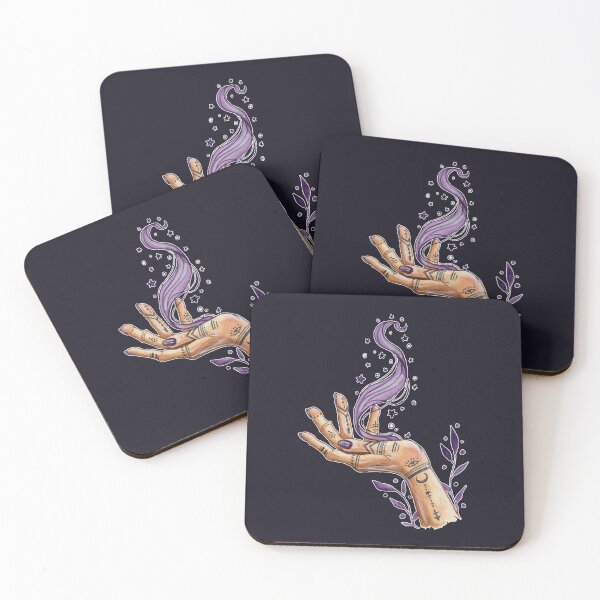 Item preview, Witchy Magic Hand Spell Celestial Moon designed and sold by esmavart.