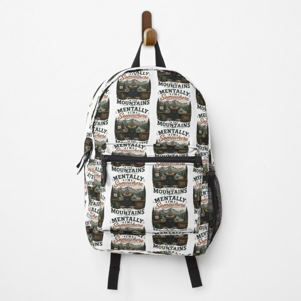 Item preview, Mentally Somewhere in the Mountains designed and sold by Side Quest Co..