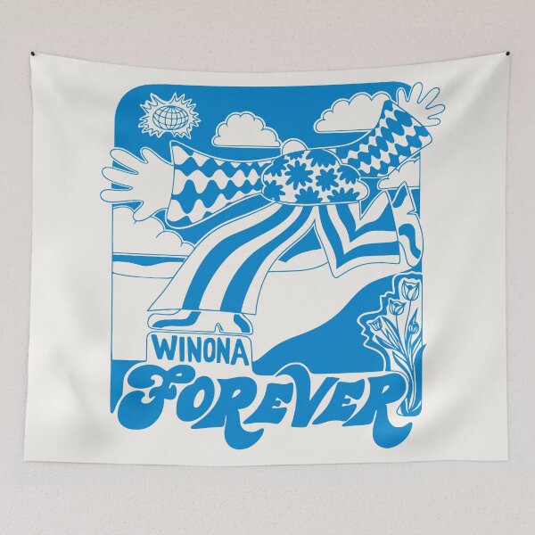 Item preview, Winona Forever 2022 Tour (BLUE) designed and sold by That-Indie-Guy.