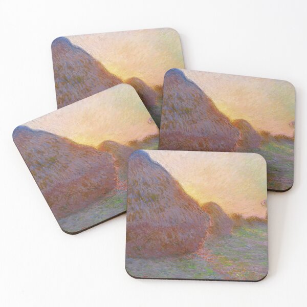 Item preview, Haystacks (Les Meules à Giverny), Claude Monet, 1890 designed and sold by The Gaping Maw.