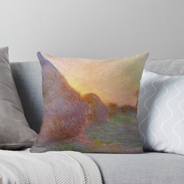 Item preview, Haystacks (Les Meules à Giverny), Claude Monet, 1890 designed and sold by The Gaping Maw.