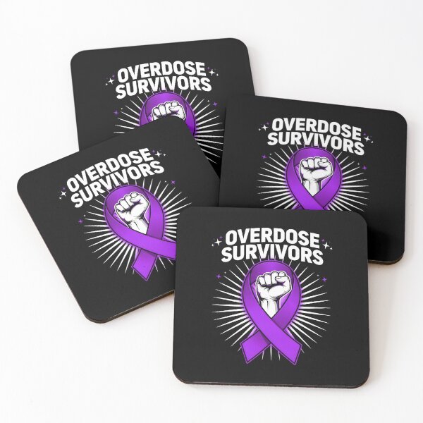 Item preview, Overdose Awareness Month Overdose Survivors Drug Addiction Ribbon Awareness designed and sold by Redgiant87x.