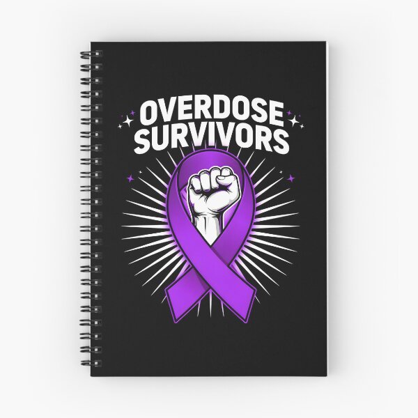 Item preview, Overdose Awareness Month Overdose Survivors Drug Addiction Ribbon Awareness designed and sold by Redgiant87x.