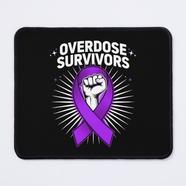 Item preview, Overdose Awareness Month Overdose Survivors Drug Addiction Ribbon Awareness designed and sold by Redgiant87x.