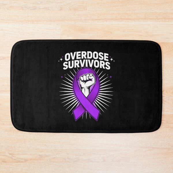 Item preview, Overdose Awareness Month Overdose Survivors Drug Addiction Ribbon Awareness designed and sold by Redgiant87x.