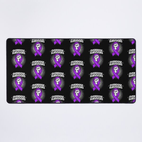 Item preview, Overdose Awareness Month Overdose Survivors Drug Addiction Ribbon Awareness designed and sold by Redgiant87x.