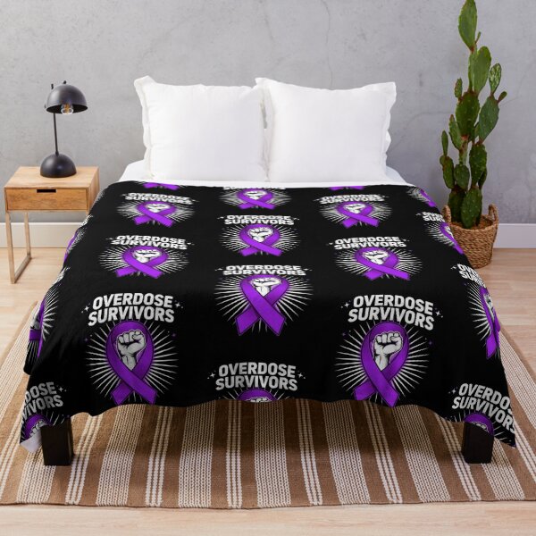 Item preview, Overdose Awareness Month Overdose Survivors Drug Addiction Ribbon Awareness designed and sold by Redgiant87x.