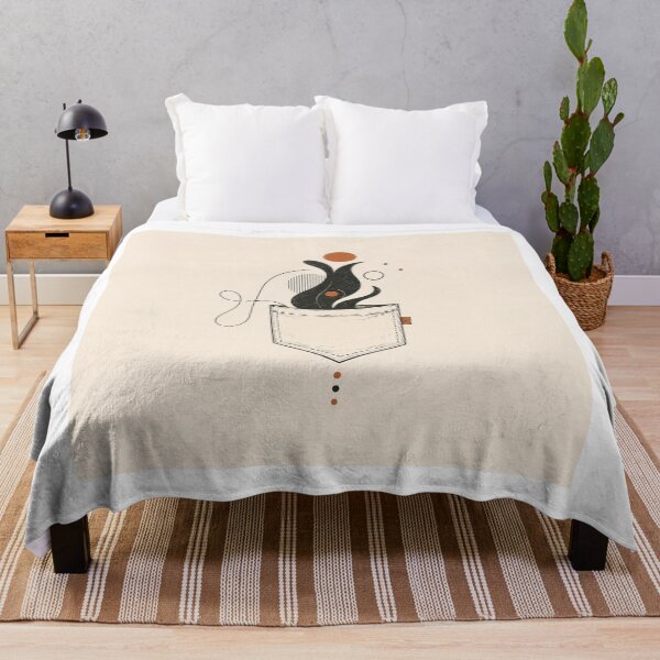 Item preview, Abstract Pocket Shadow Minimalist Art designed and sold by VYBORA Studio.