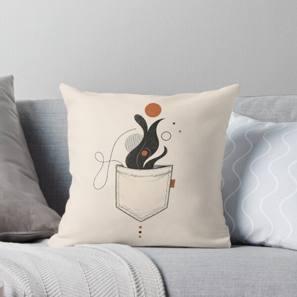 Item preview, Abstract Pocket Shadow Minimalist Art designed and sold by VYBORA Studio.