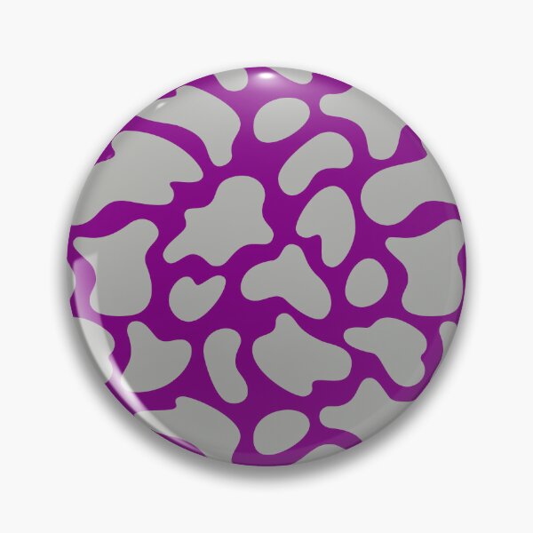 Item preview, Modern Graphic Cow Print Pattern | Purple & Gray designed and sold by Frohyou.