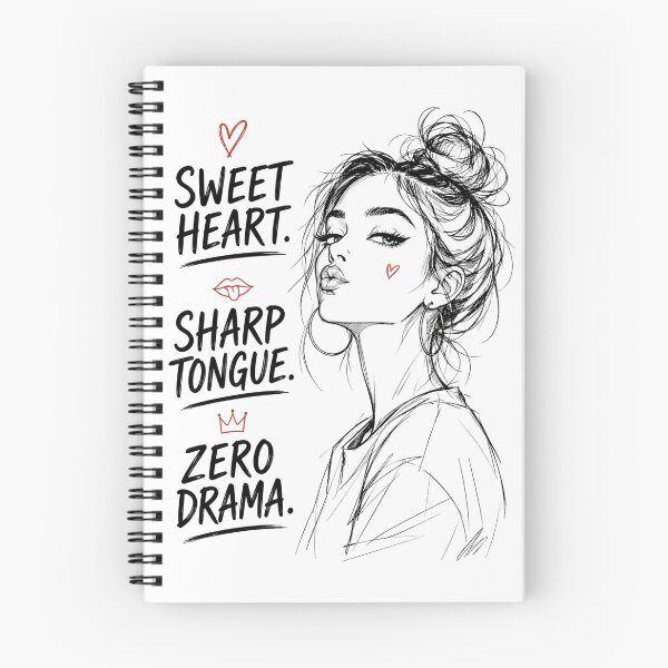Item preview, SWEET HEART, SHARP TONGUE, ZERO DRAMA designed and sold by WesWay.