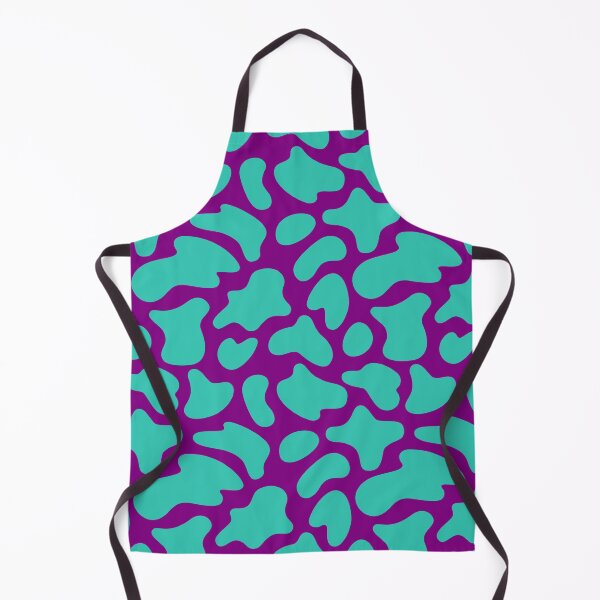 Item preview, Modern Graphic Cow Print Pattern | Purple & Teal designed and sold by Frohyou.