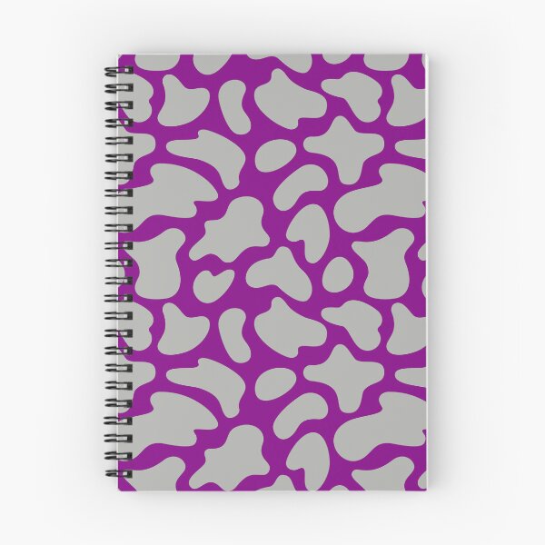 Item preview, Modern Graphic Cow Print Pattern | Purple & Gray designed and sold by Frohyou.