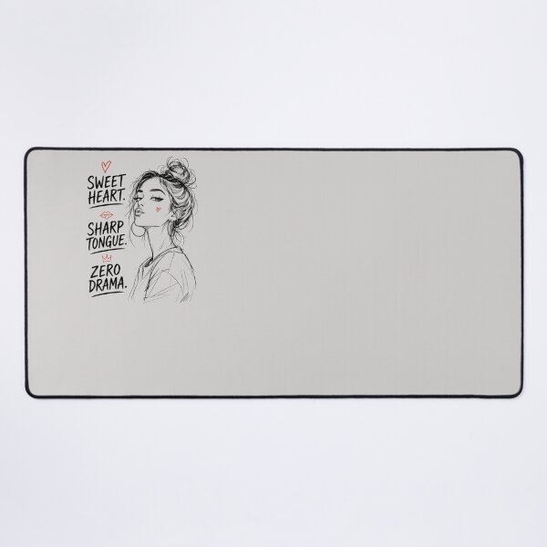 Item preview, SWEET HEART, SHARP TONGUE, ZERO DRAMA designed and sold by WesWay.