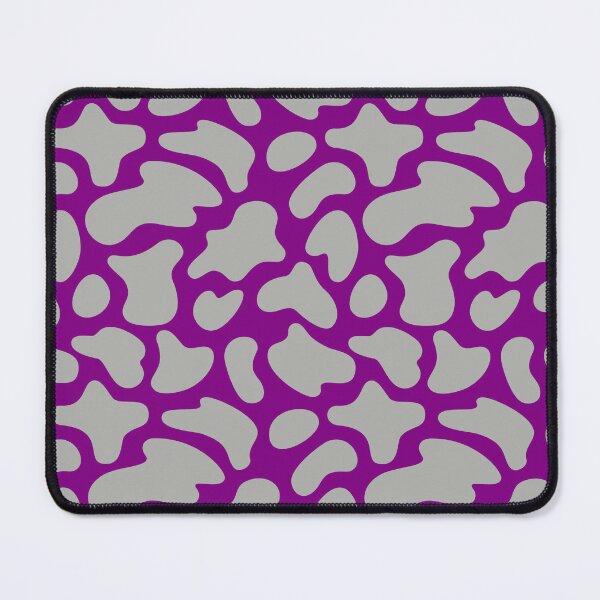 Item preview, Modern Graphic Cow Print Pattern | Purple & Gray designed and sold by Frohyou.