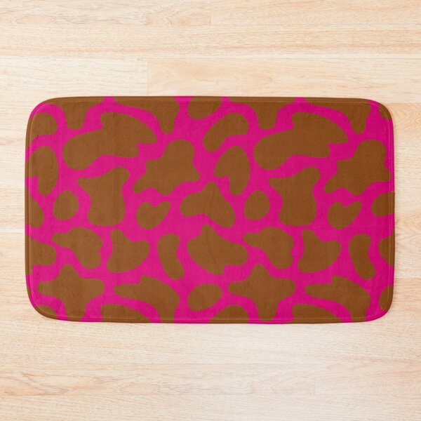 Item preview, Modern Graphic Cow Print Pattern | Pink & Brown designed and sold by Frohyou.