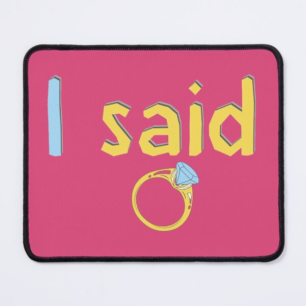 Item preview, “I Said Yes” Design designed and sold by hypnoses.
